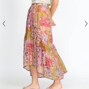 Johnny Was River Tiered Skirt